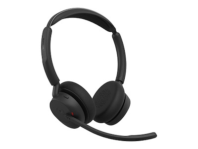 Jabra Evolve3 45 Headset Trådløs Kontor/Callcenter USB Type-A Bluetooth Sort