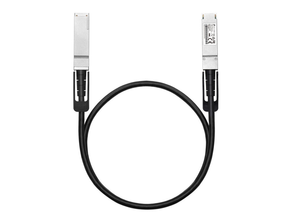 TP-Link Omada SM9220-1M InfiniBand/fibre optic cable QSFP28 Twinax Black
