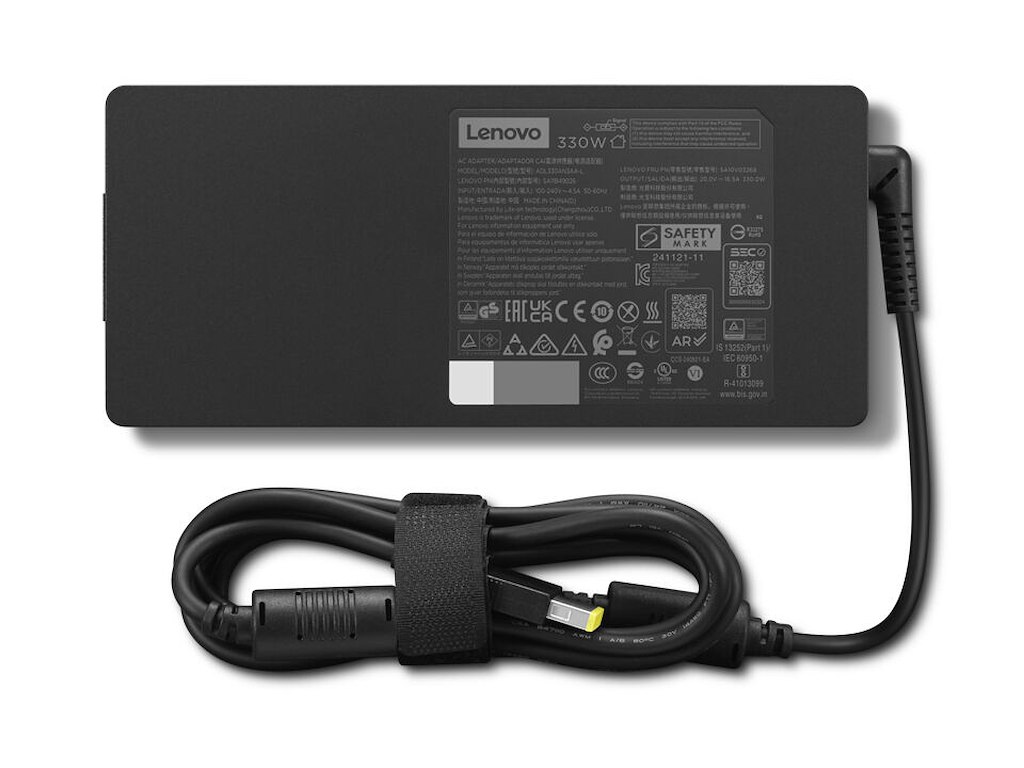 Lenovo 4X21U34353 strømadapter og vekselret Indendørs 330 W Sort