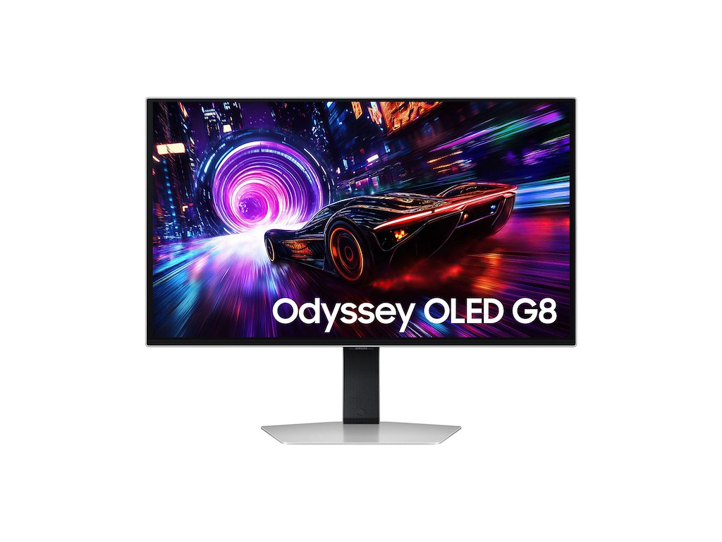 Samsung G81SF computerskærm 68,6 cm (27") 3840 x 2160 pixel 4K Ultra HD OLED Sølv