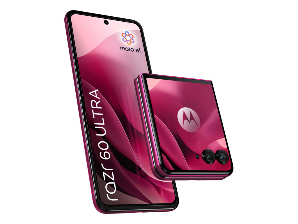 Motorola razr 60 ultra 17,7 cm (6.96") Dual SIM Android 15 5G USB Type-C 16 GB 512 GB 4700 mAh Lyserød