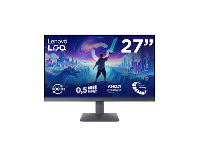 Lenovo LOQ 27-10 computerskærm 68,6 cm (27") 1920 x 1080 pixel Fuld HD LED Sort