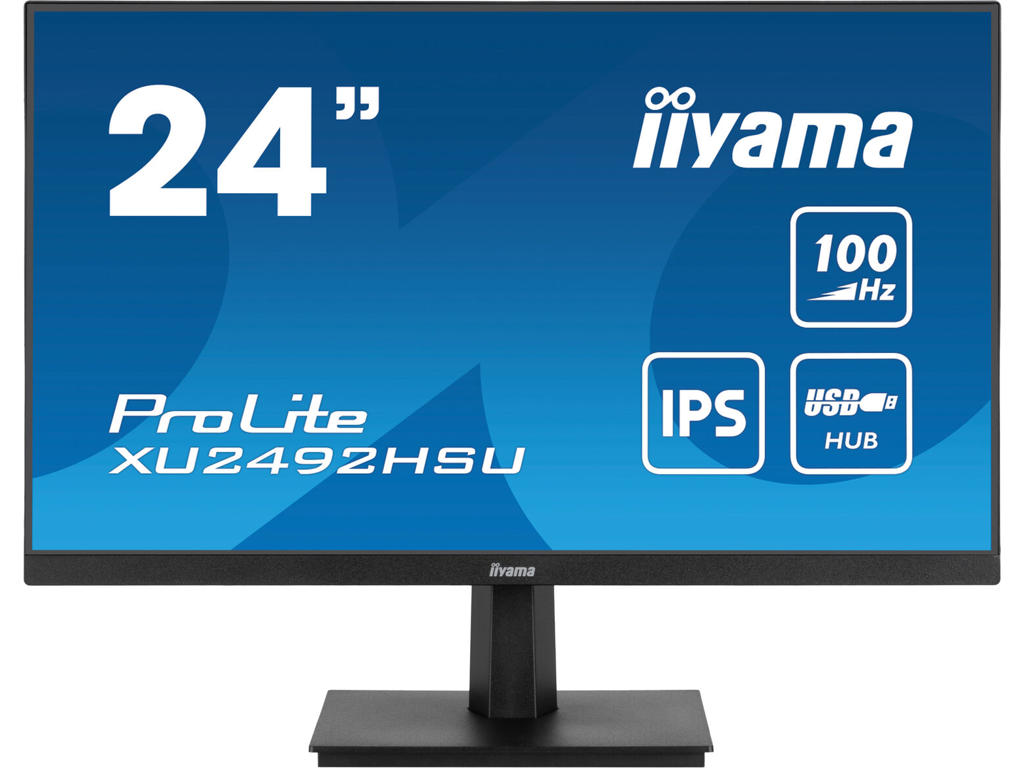 iiyama ProLite XU2492HSU-B6 computerskærm 60,5 cm (23.8") 1920 x 1080 pixel Fuld HD LED Sort