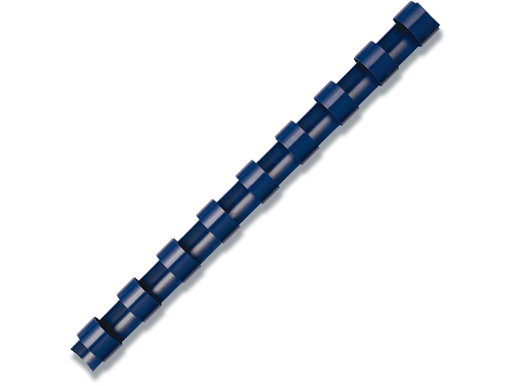 Indbindings spiraler, Plast, 8 mm, Blå, Fellowes 