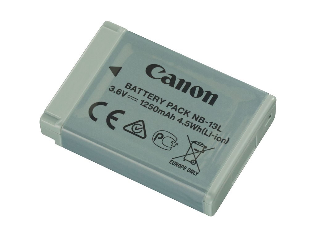 Canon 9839B001 batteri til kamera/videokamera Lithium-Ion (Li-Ion) 1250 mAh