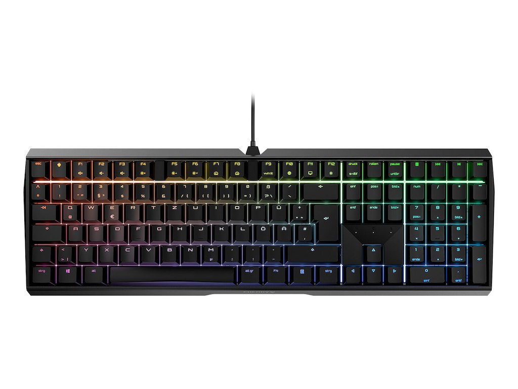 CHERRY MX 3.0S RGB tastatur Spil USB QWERTZ Tysk Sort