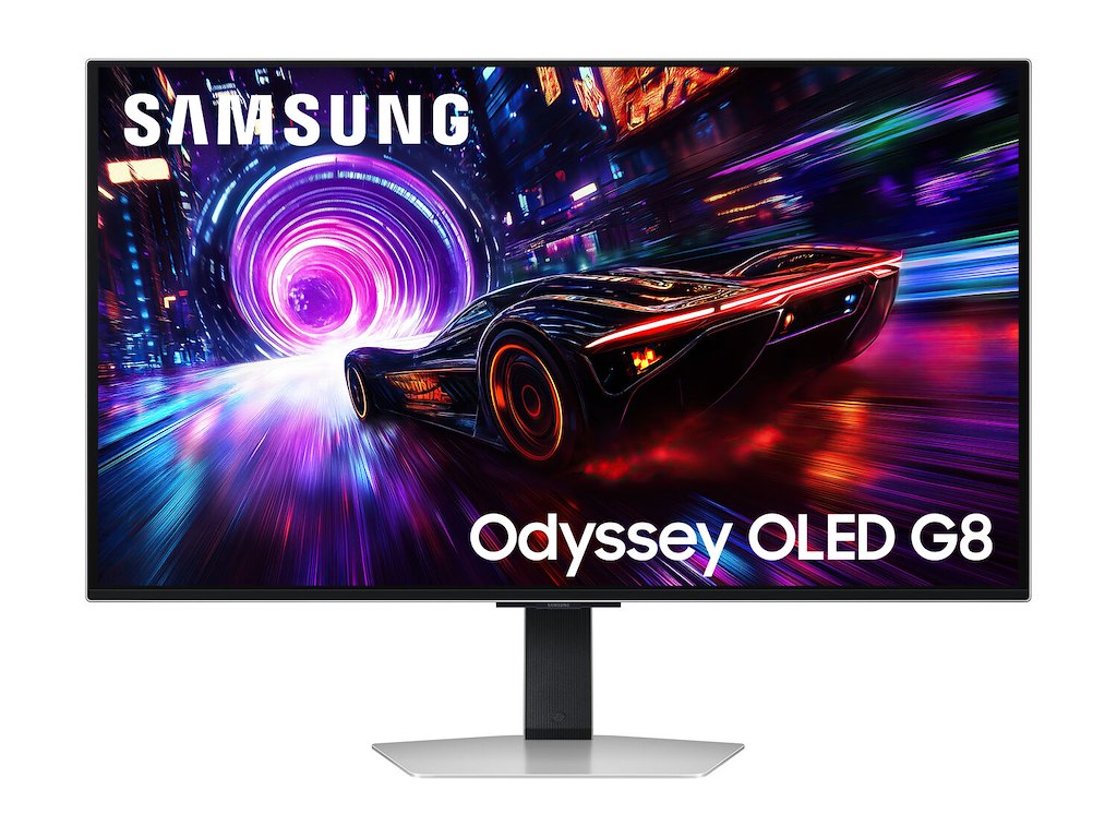Samsung G81SF computerskærm 81,3 cm (32") 3840 x 2160 pixel 4K Ultra HD OLED Sølv
