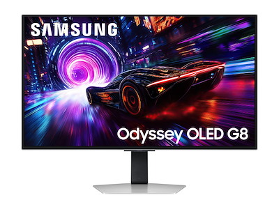 Samsung G81SF computerskærm 81,3 cm (32") 3840 x 2160 pixel 4K Ultra HD OLED Sølv