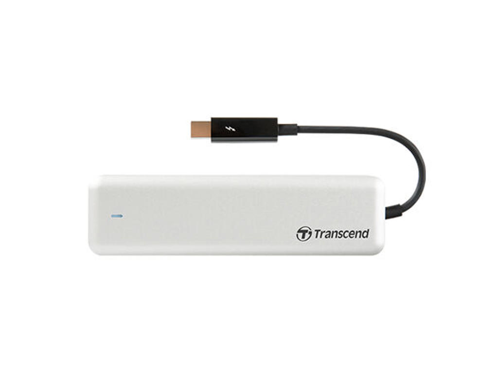 Transcend JetDrive 855 Thunderbolt-teknologi 960 GB Sølv