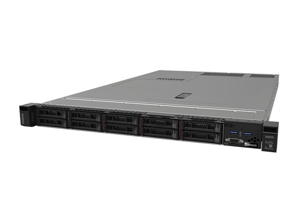 Lenovo ThinkSystem SR635 server 0 GB Stativ (1U) AMD EPYC 7302P 3 GHz 32 GB DDR4-SDRAM 750 W