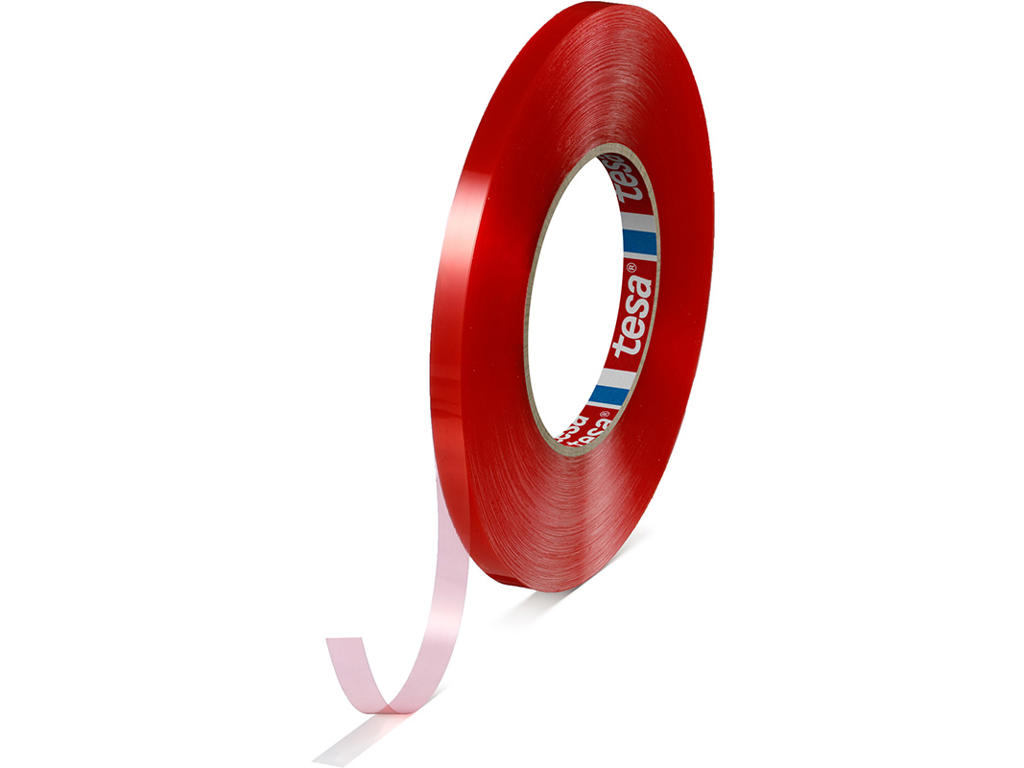 Tape - dobbeltklæbende, Montering, 9mm x 50m, 1 rulle, Tesa 4965