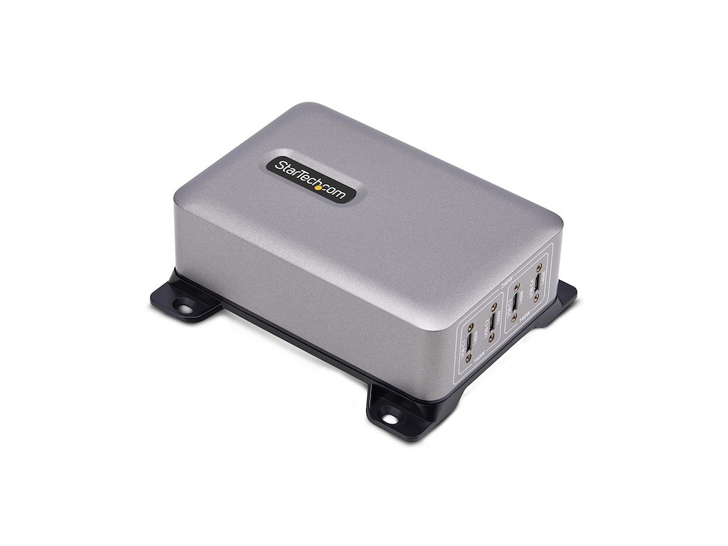 StarTech.com 424DUK-USB-C-CHARGER oplader til mobil enhed Universel Grå Vekselstrøm Hurtig opladning Indendørs