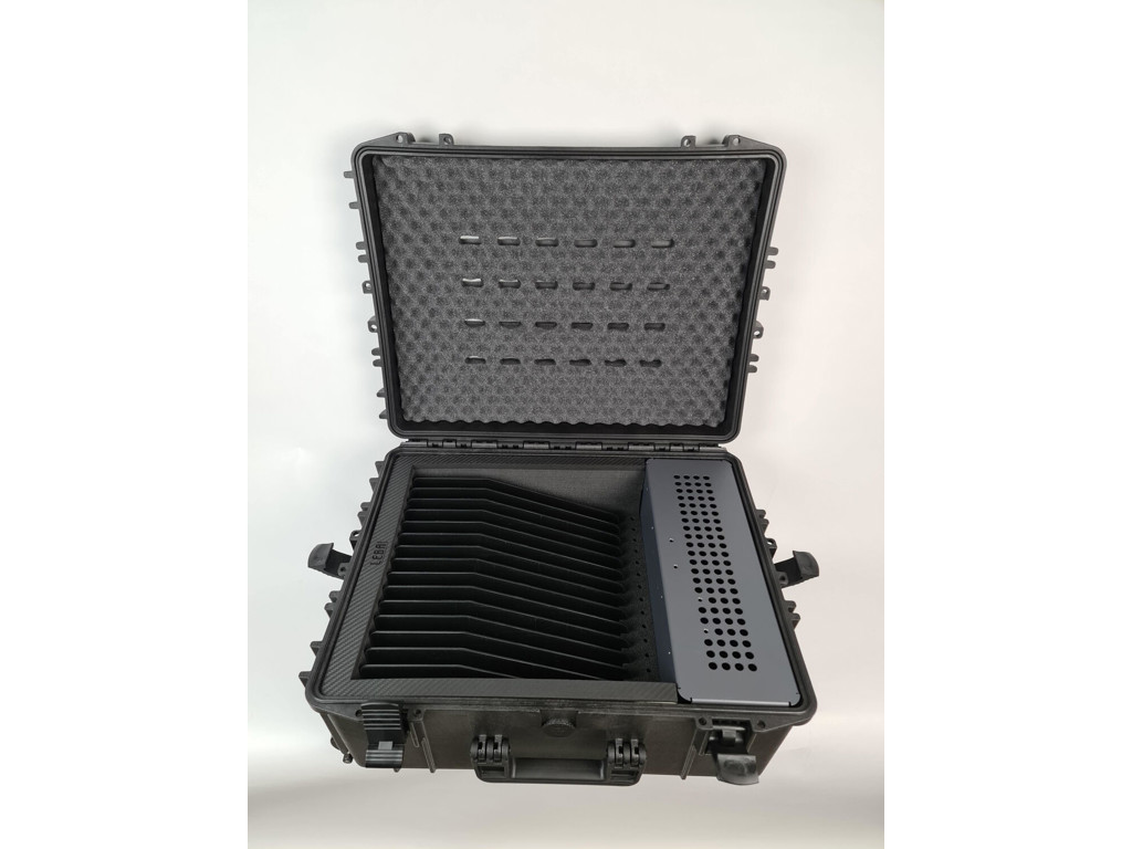 Leba NoteCase NCASE-16T-SY-SC administration af bærbar enhed - vogn & kabinet Kasse til administration af bærbar enhed Sort