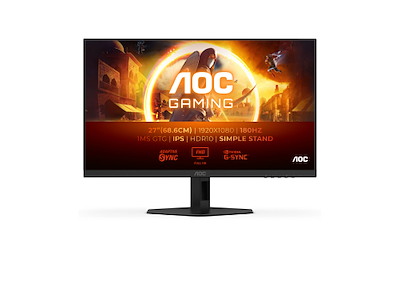 AOC 27G4XE computerskærm 68,6 cm (27") 1920 x 1080 pixel Fuld HD LCD Sort, Grå
