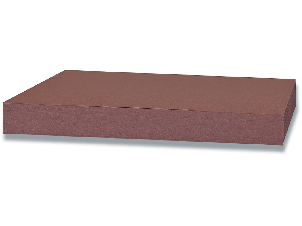 Karton, A2, 180 g/m², Kaffebrun, 100 ark