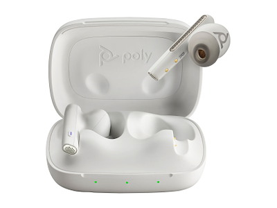 HP Poly Poly Voyager Free 60 Uc-basisopladningsetui, hvid