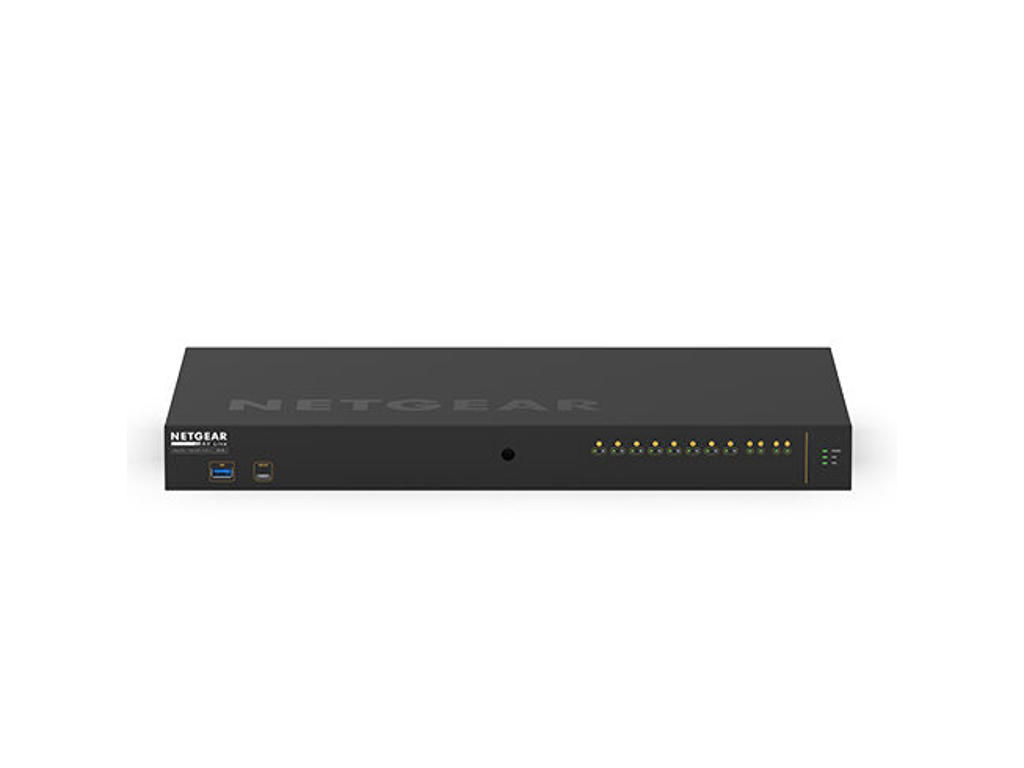 NETGEAR M4250-10G2XF-PoE++ Administreret L2/L3 Gigabit Ethernet (10/100/1000) Strøm over Ethernet (PoE) 1U Sort