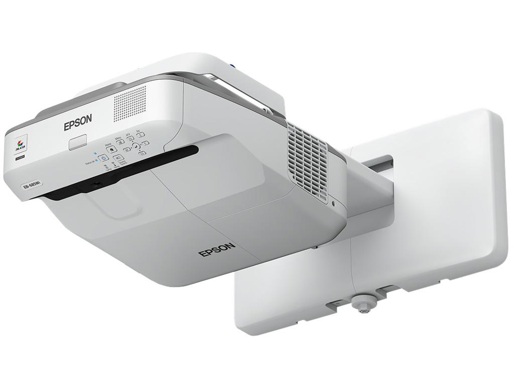 Epson EB-695Wi Ultrakort projektor med kort projiceringsafstand 3500 ANSI lumens 3LCD WXGA (1280x800) Hvid, Grå