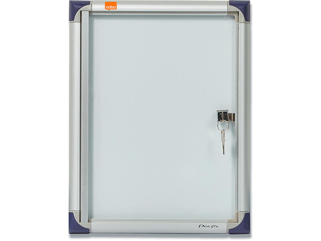 Opslagsskab, 1XA4, Magnetisk, Hængslet låge, Indendørs brug, Nobo Slimline