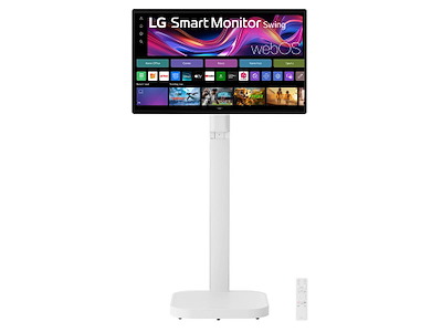 LG 32U889SA computerskærm 80 cm (31.5") 3840 x 2160 pixel 4K Ultra HD LCD Berøringsskærm Hvid