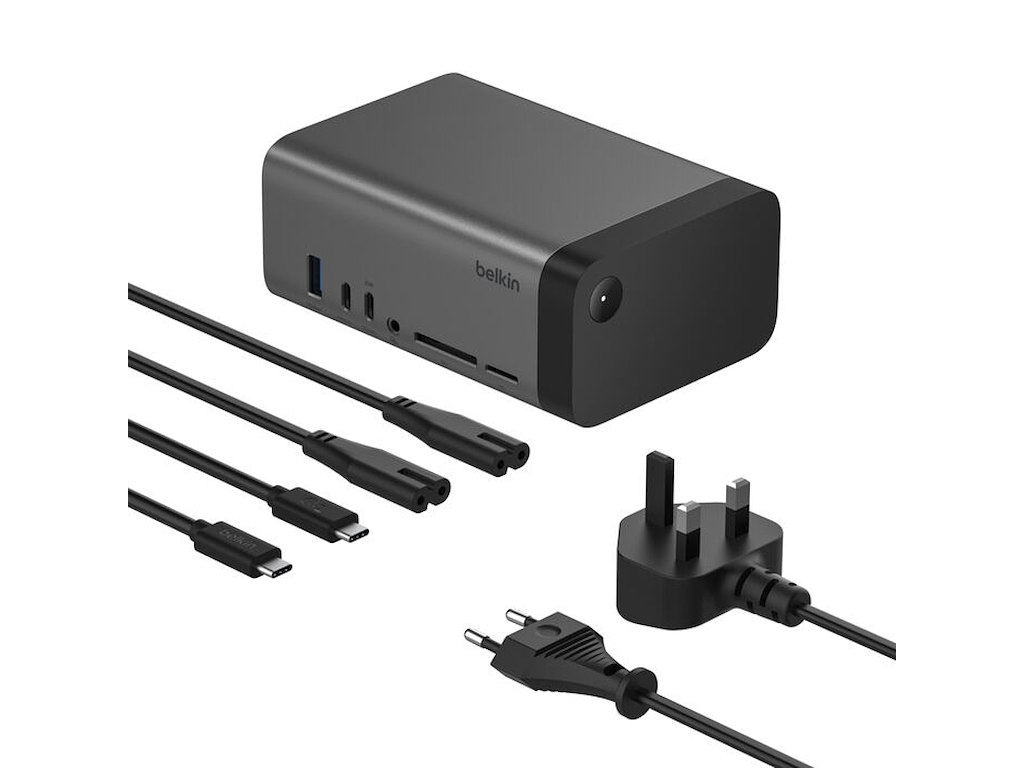 Belkin Connect USB Type-C 10000 Mbit/s Grå