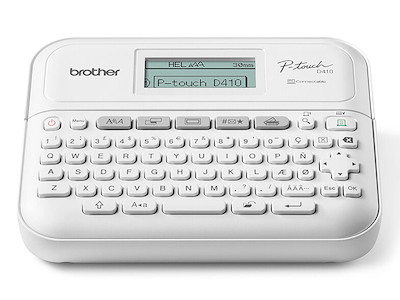 Brother PT-D410YP1 etiketprinter Termisk overførsel 20 mm/sek. Ledningsført TZe QWERTY