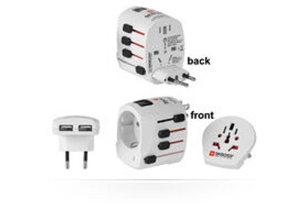 Microconnect PETRAVEL12 oplader til mobil enhed Universel Hvid USB Indendørs