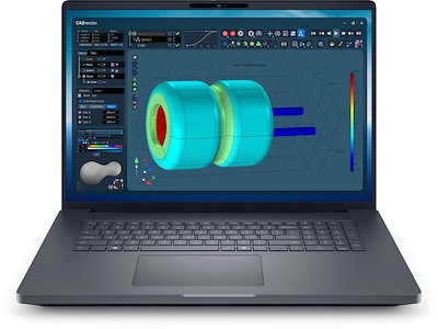 DELL Pro Max 18 Plus MB18250 Intel Core Ultra 7 265HX Mobil workstation 45,7 cm (18") Quad HD+ 32 GB DDR5-SDRAM 1 TB SSD NVIDIA RTX PRO 3000 Blackwell Wi-Fi 7 (802.11be) Windows 11 Pro Nordisk Sort