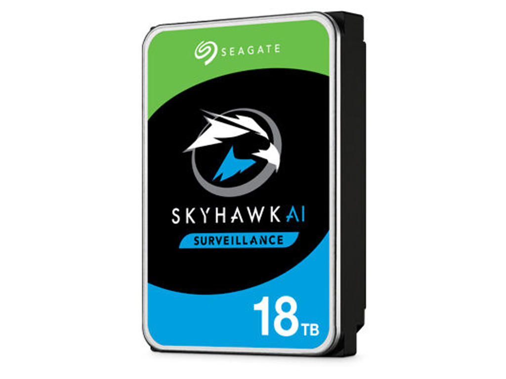 Seagate SkyHawk AI harddisk 18 TB 7200 rpm 256 MB 3.5" Serial ATA III