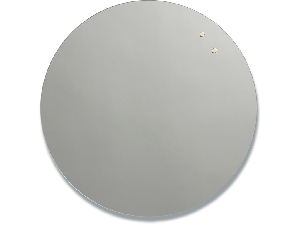 Glastavle, Magnetisk, Ø45 cm, Grafit, Naga Nord