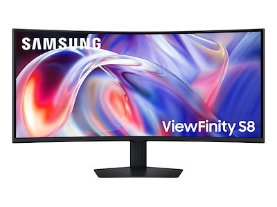 Samsung S85TH computerskærm 101,6 cm (40") 5120 x 2160 pixel WUHD LCD Sort