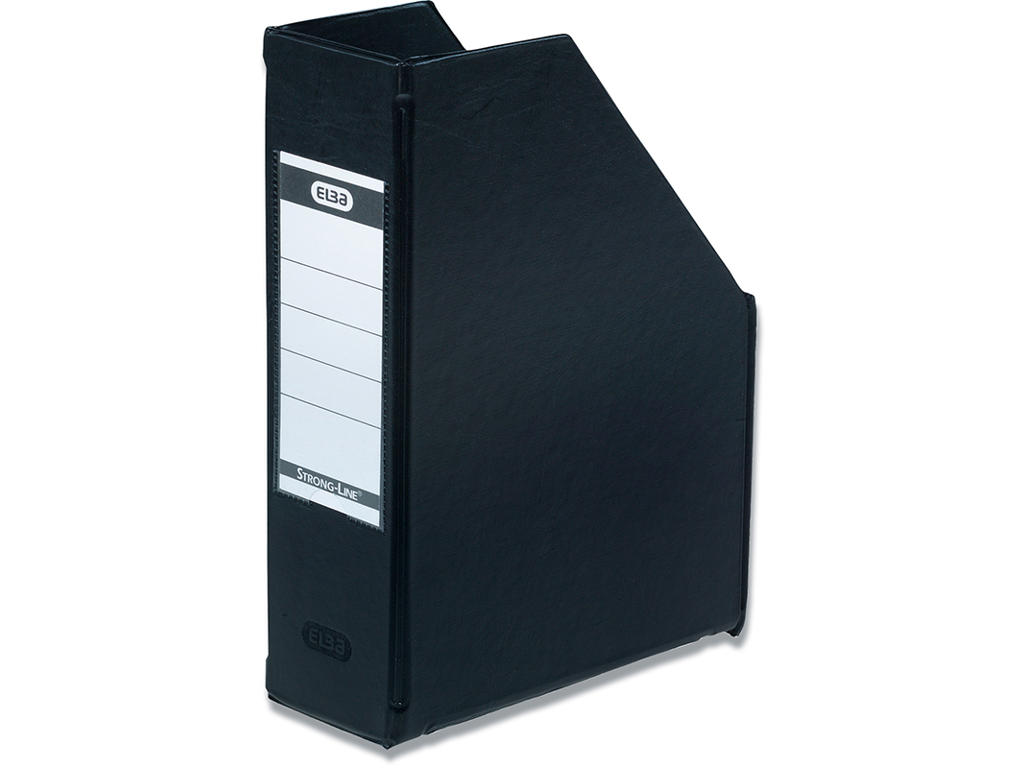 Tidsskriftskassette ELBA plast A5 maxi Sort
