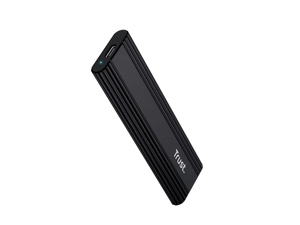 Trust 25806 drevkabinet SSD kabinet Sort