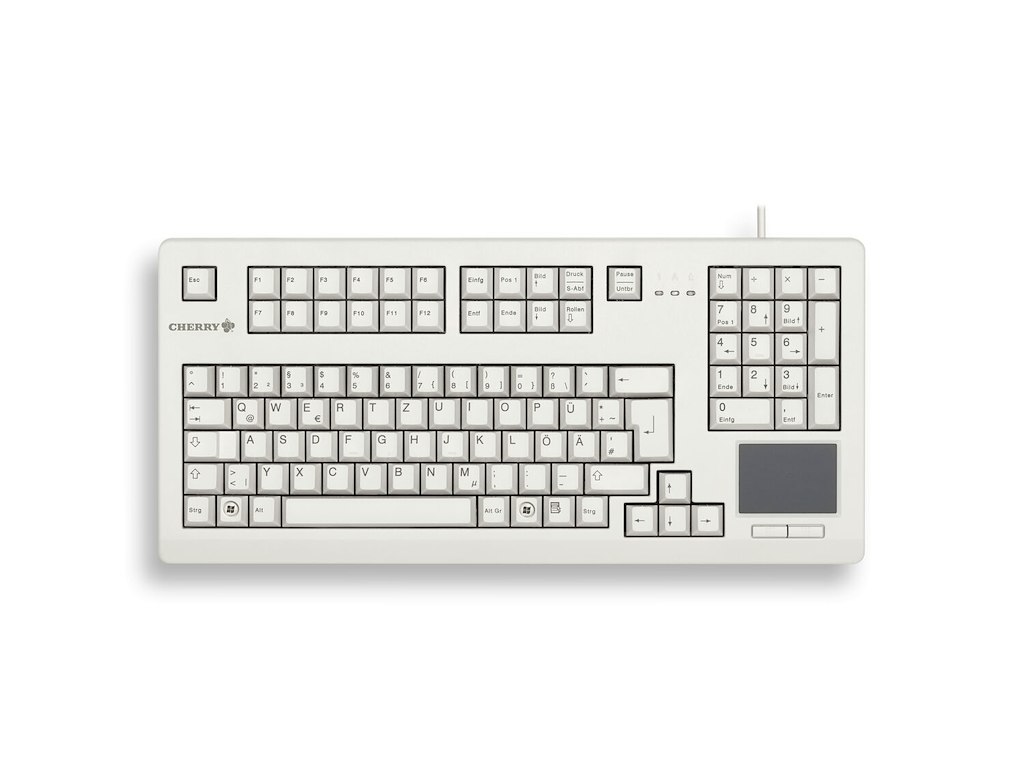 CHERRY TouchBoard G80-11900 tastatur Industriel USB QWERTY Engelsk Grå