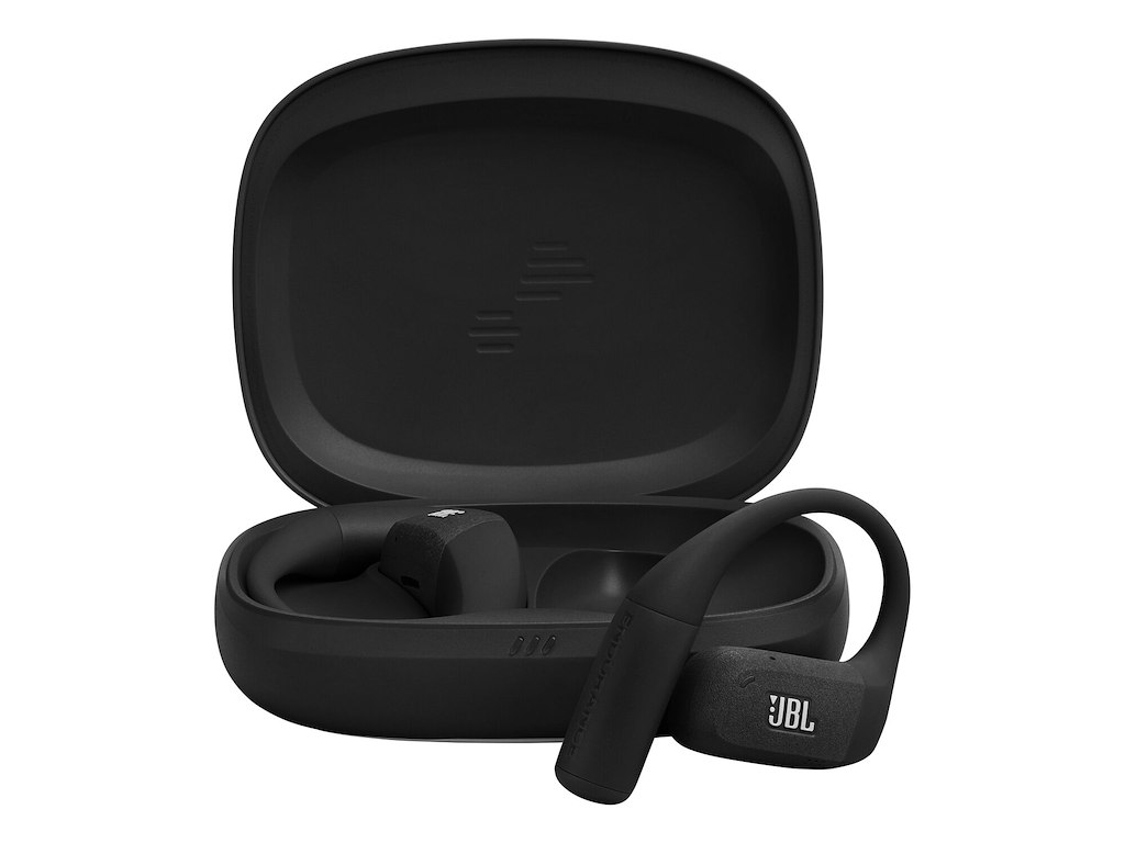 JBL Endurance Zone Headset Trådløs Ørekrog, Open-ear Sport Bluetooth Sort, Grå
