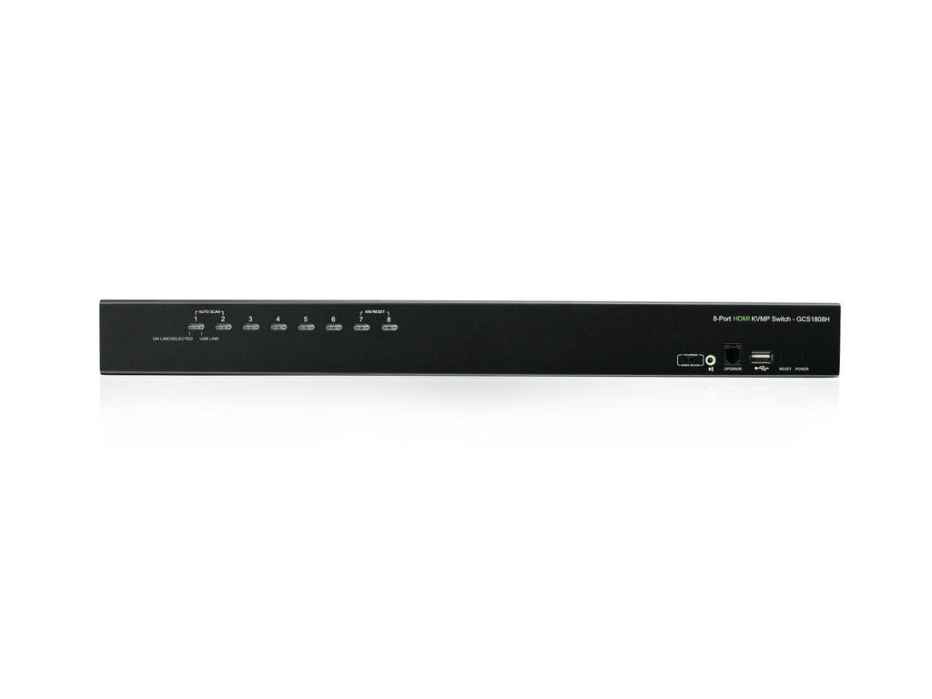 iogear GCS1808HKITU KVM Switch Stativ-montering Sort