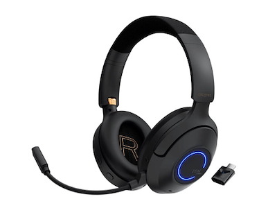 Creative Labs Zen Hybrid Pro Classic Headset Trådløs Spil USB Type-C Bluetooth Sort