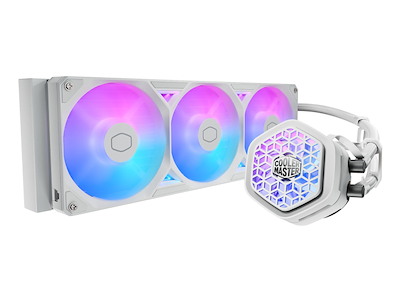 Cooler Master MasterLiquid Atmos II 360 VRM Fan White Processor Væskekølingssæt 12 cm Hvid 1 stk