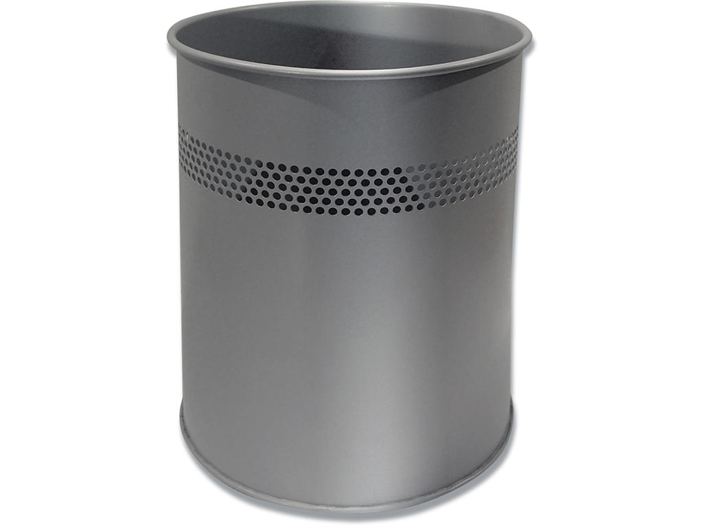 Papirkurv, Metal, 15 liter, Metal mesh, Twinco Twin 