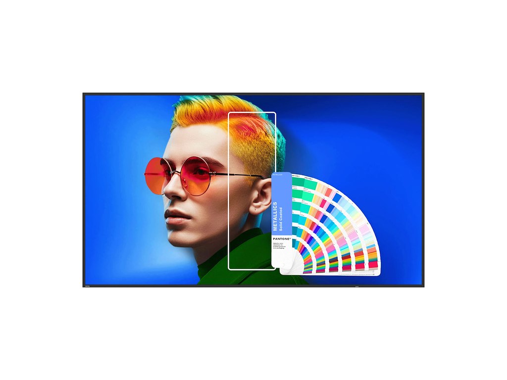 BenQ SL7504 Digital fladpaneldisplay 190,5 cm (75") 500 cd/m² 4K Ultra HD Sort Indbygget processer Android 24/7