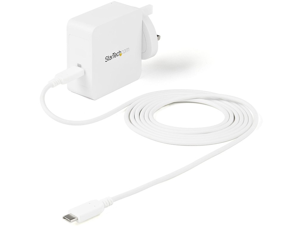 StarTech.com WCH1CUK oplader til mobil enhed Universel Hvid Vekselstrøm Indendørs