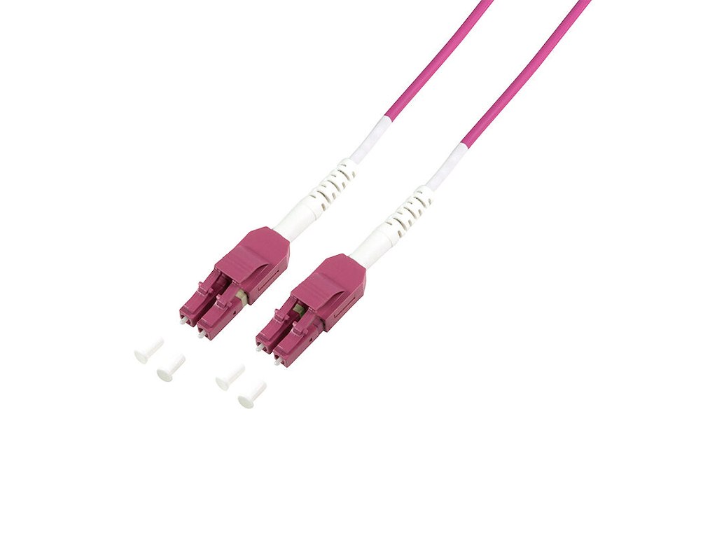 LogiLink FP4UB01 InfiniBand og fiberoptisk kabel 1 m LC Violet