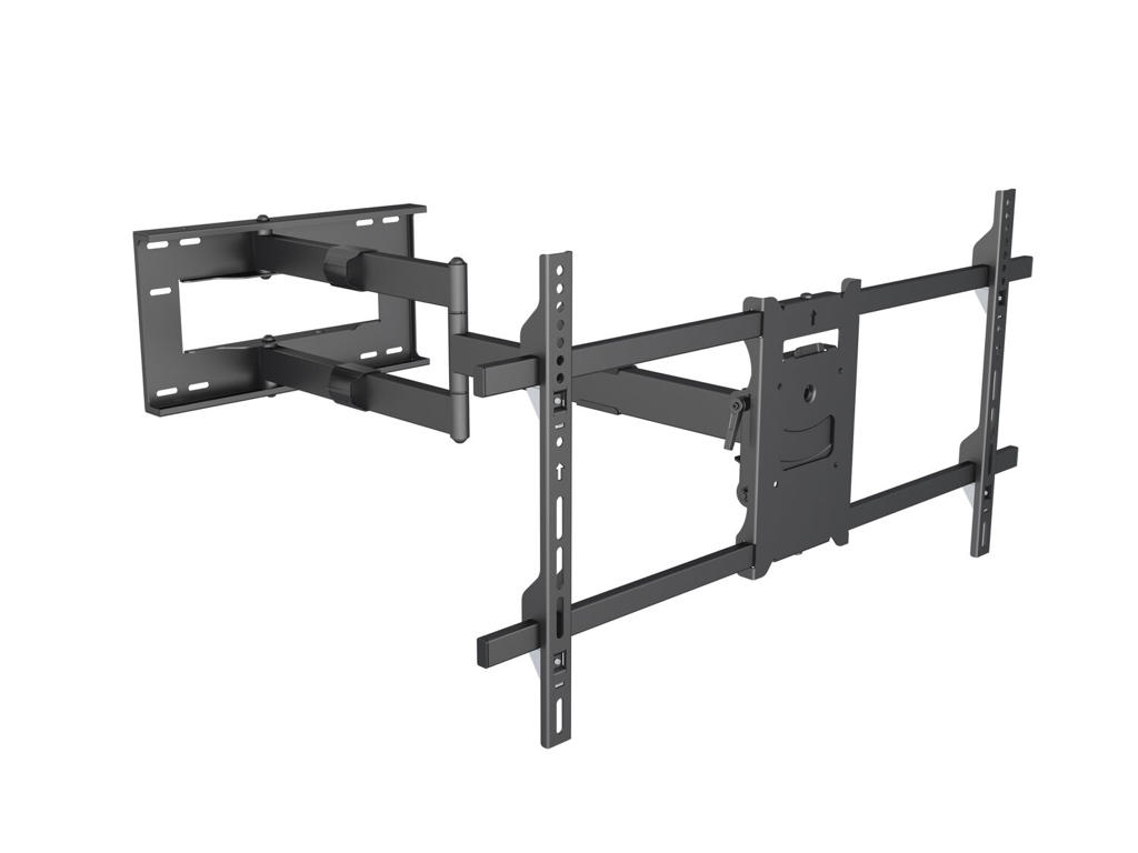 Multibrackets 6539 tv-beslag 190,5 cm (75") Sort