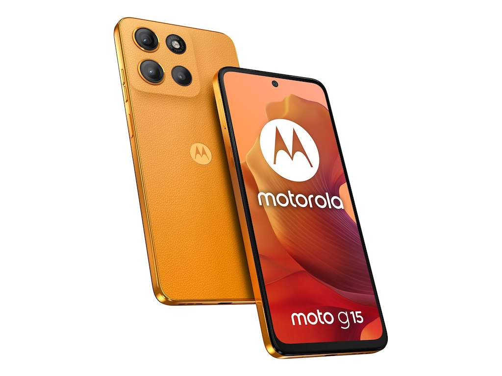 Motorola moto g15 17,1 cm (6.72") Dual SIM Android 15 4G USB Type-C 4 GB 128 GB 5200 mAh Orange