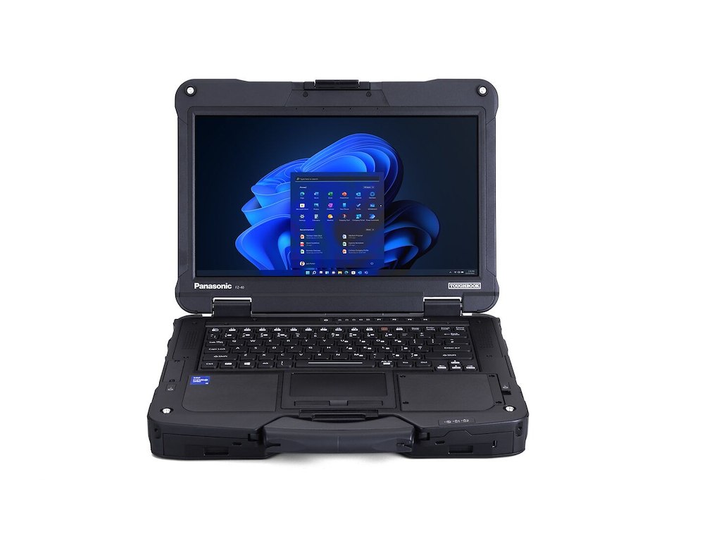 Panasonic Toughbook FZ-40FZ015B4 laptop Intel Core Ultra 5 135H 35,6 cm (14") Berøringsskærm Fuld HD 16 GB DDR5-SDRAM 512 GB SSD Wi-Fi 7 (802.11be) Windows 11 Pro Sort