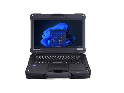 Panasonic Toughbook FZ-40FZ015B4 laptop Intel Core Ultra 5 135H 35,6 cm (14") Berøringsskærm Fuld HD 16 GB DDR5-SDRAM 512 GB SSD Wi-Fi 7 (802.11be) Windows 11 Pro Sort
