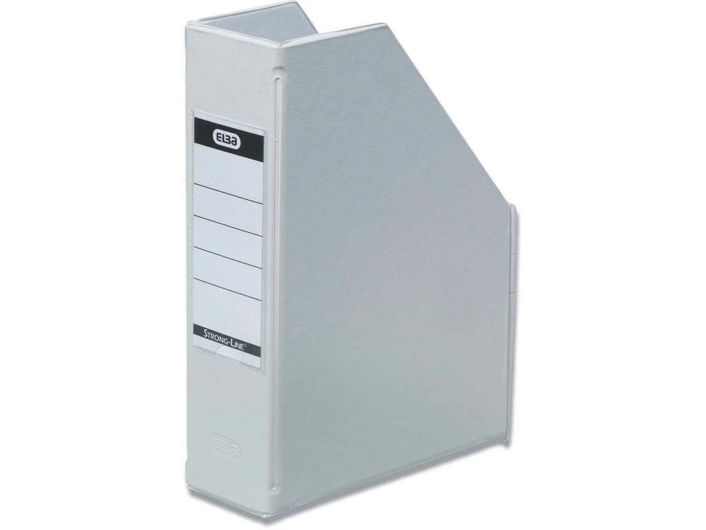 Tidsskriftskassette ELBA plast A5 maxi hvid