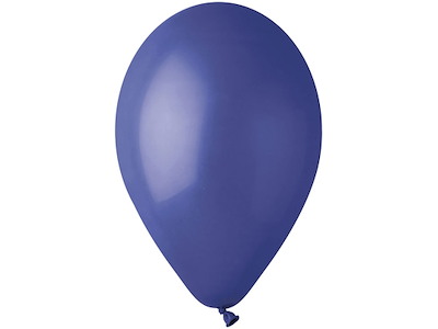 Balloner, Rund, Mørk blå, 100 stk, Viborg Ballon