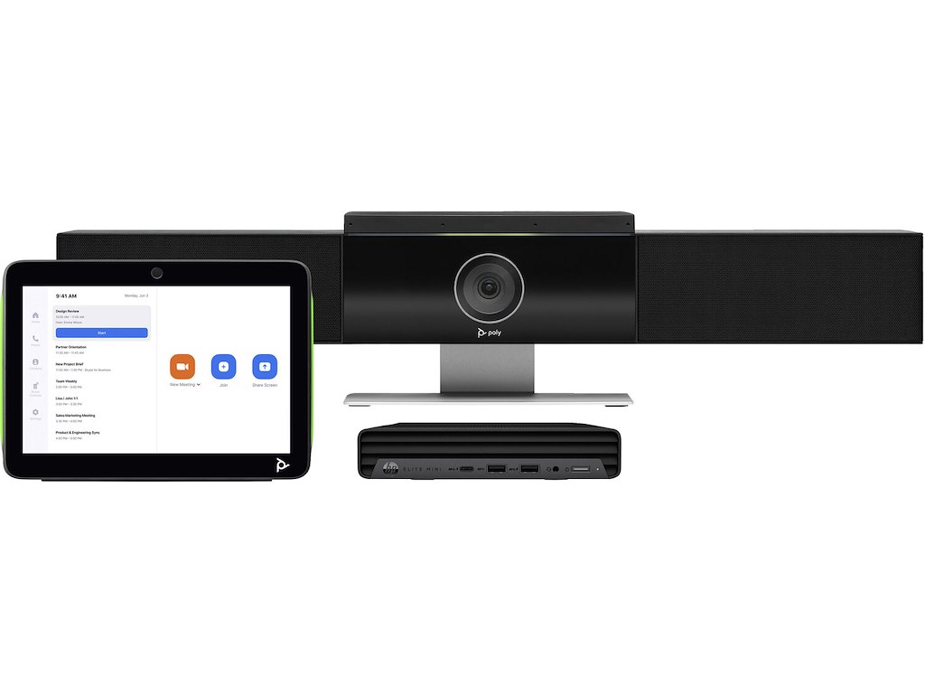 HP Poly Poly Zoom Room Base Kit HP Mini PC w/TC10 (ABB)