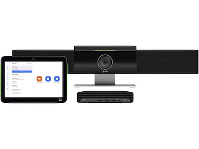 HP Poly Poly Zoom Room Base Kit HP Mini PC w/TC10 (ABB)